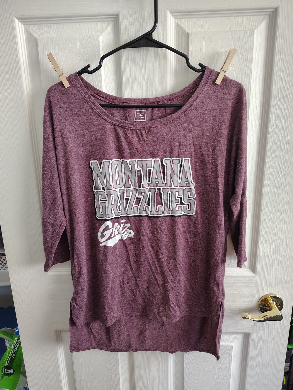Pro Edge Maroon Montana Grizzlies Graphic Tunic